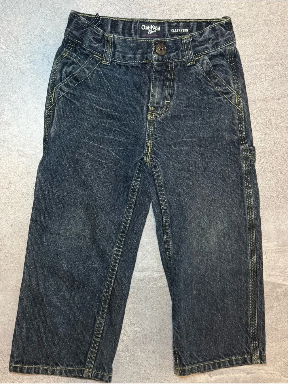 OshKosh B'gosh Dark Blue Relaxed Carpenter Jeans